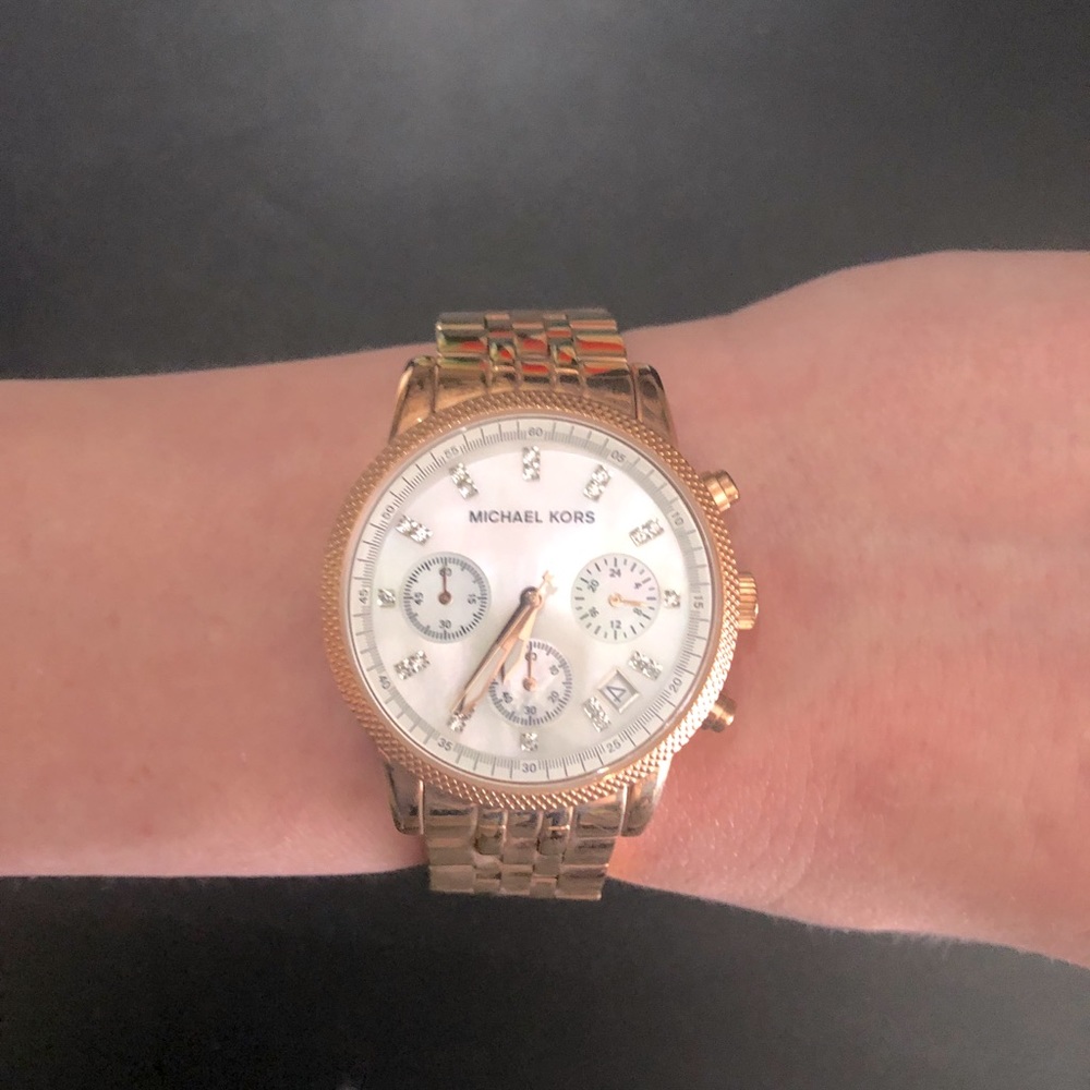 Michael Kors Rose Gold Watch